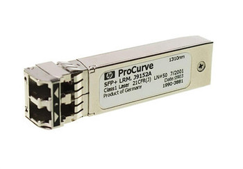 J9151A - HP ProCurve Gigabit Ethernet SFP+ Transceiver 1 x 10GBase-LR XFP J9151A - HP ProCurve Gigabit Ethernet SFP+ Transceiver 1 x 10GBase-LR XFP