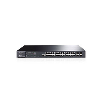TP-Link TL-SG3424P 24-Port Gigabit L2 Managed PoE Switch w/ 4 Combo SFP Slots TP-Link TL-SG3424P 24-Port Gigabit L2 Managed PoE Switch w/ 4 Combo SFP Slots