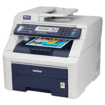 MFC-9120CN - Brother (2400 x 600) dpi 17ppm (Mono) / 17ppm (Color) 33.6Kbps Fax Modem 250-Sheets USB 2.0 Ethernet Multifunction Color Laser Printer (Refurbished) (Refu MFC-9120CN - Brother (2400 x 600) dpi 17ppm (Mono) / 17ppm (Color) 33.6Kbps Fax Modem 250-Sheets USB 2.0 Ethernet Multifunction Color Laser Printer (Refurbished) (Refu