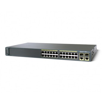 Cisco Catalyst WS-C2960-24TC-L Switch 24 Ports Managed Rack-Mountable Cisco Catalyst WS-C2960-24TC-L Switch 24 Ports Managed Rack-Mountable