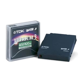 D2406-LTO3L20 - TDK LTO Ultrium 3 Tape Cartridge - LTO Ultrium LTO-3 - 400GB (Native) / 800GB (Compressed) D2406-LTO3L20 - TDK LTO Ultrium 3 Tape Cartridge - LTO Ultrium LTO-3 - 400GB (Native) / 800GB (Compressed)