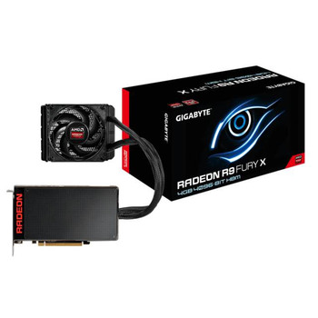 GIGABYTE AMD Radeon R9 FURY X 4GB HBM HDMI/3DisplayPort PCI-Express Video Card GIGABYTE AMD Radeon R9 FURY X 4GB HBM HDMI/3DisplayPort PCI-Express Video Card