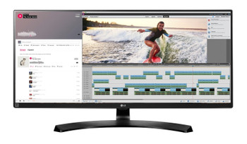 LG 34UM88 34" UltraWide Quad HD AH-IPS Black computer monitor