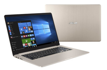 ASUS VivoBook S510UA-DS51 1.60GHz i5-8250U 15.6" 1920 x 1080pixels Gold Notebook