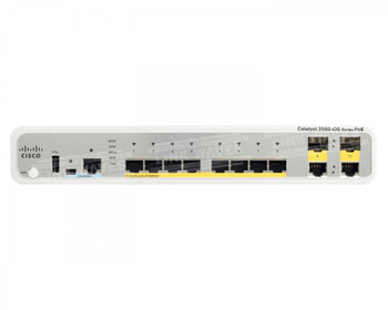 Cisco Catalyst Compact 3560CG-8PC-S Switch Managed Cisco Catalyst Compact 3560CG-8PC-S Switch Managed