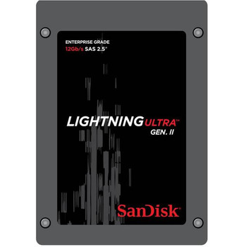 SanDisk Lightning Ultra Gen. II SDLTMDKW-200G-5CA1 200GB 2.5 inch SAS3 Solid State Drive (SLC) SanDisk Lightning Ultra Gen. II SDLTMDKW-200G-5CA1 200GB 2.5 inch SAS3 Solid State Drive (SLC)