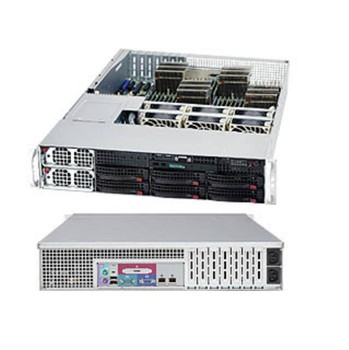 Supermicro SuperChassis CSE-828TQ+-R1400LPB 1400W 2U Rackmount Server Chassis (Black) Supermicro SuperChassis CSE-828TQ+-R1400LPB 1400W 2U Rackmount Server Chassis (Black)