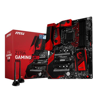 MSI Z170A GAMING M9 ACK LGA1151/ Intel Z170/ DDR4/ 3-Way CrossFireX & 2-Way SLI/ SATA3&USB3.1/ M.2&SATA Express/ Wifi/ A&GbE/ ATX Motherboard