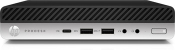 HP ProDesk 600 G3 2.9GHz i7-7700T 1L sized PC Black,Silver Mini PC