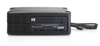 Q1581SB - HP StorageWorks DAT160 80GB (Native)/160GB (Compressed) USB External Tape Drive Q1581SB - HP StorageWorks DAT160 80GB (Native)/160GB (Compressed) USB External Tape Drive