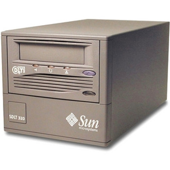 SG-XTAPSDLT320-D - Sun StorEdge Super DLT320 Tape Drive - 160GB (Native)/320GB (Compressed) - External SG-XTAPSDLT320-D - Sun StorEdge Super DLT320 Tape Drive - 160GB (Native)/320GB (Compressed) - External