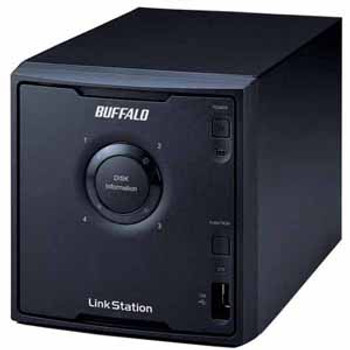 LS-Q4.0TL/R5 - Buffalo LinkStation Quad Hard Drive Array - 4TB - 4 x 1TB Serial ATA Hard Drive