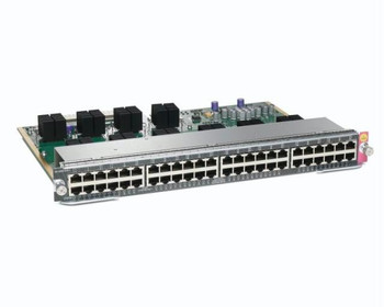 WS-X4648-RJ45-E - Cisco Catalyst 4500 E-Series 48-Port Poe 802.3AF 10/100/1000RJ-45 Switch (Refurbished) WS-X4648-RJ45-E - Cisco Catalyst 4500 E-Series 48-Port Poe 802.3AF 10/100/1000RJ-45 Switch (Refurbished)