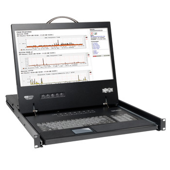 B040-016-19 | Tripp Lite 16-Port Rack Console VGA KVM Switch w/ 19" LCD 1U TAA - KVM switch - 16 ports - rack-mountable B040-016-19 | Tripp Lite 16-Port Rack Console VGA KVM Switch w/ 19" LCD 1U TAA - KVM switch - 16 ports - rack-mountable