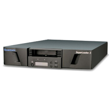 ER-LL4AA-YF - Quantum SuperLoader 3 LTO Ultrium 2 Tape Autoloader - 1 x Drive/8 x Slot - 1.6TB (Native) / 3.2TB (Compressed) - SCSI Network ER-LL4AA-YF - Quantum SuperLoader 3 LTO Ultrium 2 Tape Autoloader - 1 x Drive/8 x Slot - 1.6TB (Native) / 3.2TB (Compressed) - SCSI Network