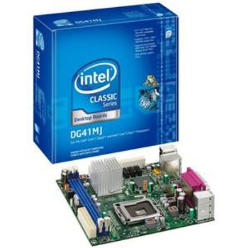 BLKDG41MJ - Intel DG41MJ Desktop Motherboard G41 Express Chipset Socket LGA-775 (1 x Single Pack) (Refurbished)