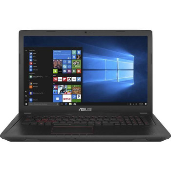 Asus FX73VE-WH71 17.3 inch Intel Core i7-7700HQ 2.8GHz/ 8GB DDR4/ 1TB HDD/ DVD±RW/ GTX 1050 Ti/ USB3.1/ Windows 10 Notebook (Black)