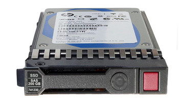 741230-001 - HP High Endurance 200GB SAS 12GB/s 2.5-inch Enterprise Solid State Drive