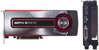 FX-797A-TNBC - XFX Black Edition Radeon 7970 3GB GDDR5 With Hydrocell 2xmini Display Port HDMI DVI Video Graphics Card FX-797A-TNBC - XFX Black Edition Radeon 7970 3GB GDDR5 With Hydrocell 2xmini Display Port HDMI DVI Video Graphics Card