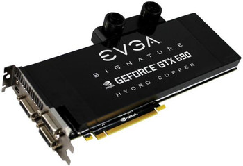 04G-P4-2699-KR - EVGA GeForce GTX 690 Hydro Copper Signature 4GB 512-Bit GDDR5 PCI Express 3.0 x16 HDCP Ready/ SLI Support Video Graphics Card 04G-P4-2699-KR - EVGA GeForce GTX 690 Hydro Copper Signature 4GB 512-Bit GDDR5 PCI Express 3.0 x16 HDCP Ready/ SLI Support Video Graphics Card