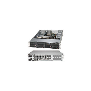Supermicro SuperServer SYS-5027R-WRF LGA2011 500W 2U Rackmount Server Barebone System (Black)