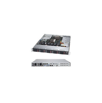 Supermicro SuperServer SYS-1028R-WTRT Dual LGA2011 700W/750W 1U Rackmount Server Barebone System (Black)