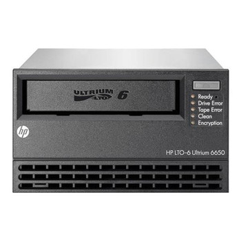 EH963A - HP StoreEver LTO-6 Ultrium 6650 Internal Tape Drive LTO-6 2.50 TB (Native)/6.25 TB (Compressed) SAS 5.25-inch Width 1H Height Internal 168.94 MBps Native 422.34 MBps Compressed EH963A - HP StoreEver LTO-6 Ultrium 6650 Internal Tape Drive LTO-6 2.50 TB (Native)/6.25 TB (Compressed) SAS 5.25-inch Width 1H Height Internal 168.94 MBps Native 422.34 MBps Compressed