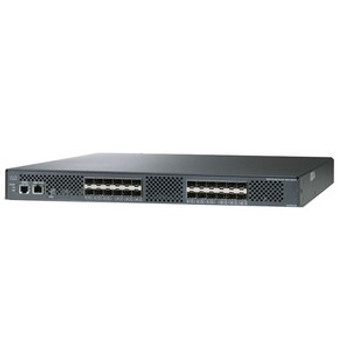 AG646A - HP MDS 9124 Fabric Switch 8 Ports 4Gb Fibre Channel 1U Rackmountable AG646A - HP MDS 9124 Fabric Switch 8 Ports 4Gb Fibre Channel 1U Rackmountable
