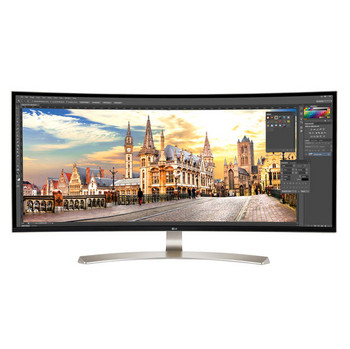 LG Electronics 38CB99-W 38 inch Ultra Widescreen 1,000:1 5ms HDMI/DisplayPort/USB3.0 LED LCD Monitor, w/ Speakers