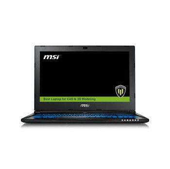MSI WS60 6QJ-430 15.6 inch Intel Core i7-6700HQ 2.6GHz/ 16GB DDR4/ 1TB HDD + 128GB PCI-E SSD/ Quadro M2000M/ USB3.0/ Windows 10 Pro Notebook (Aluminum Black)