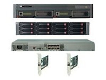 A7536A - HP StorageWorks MSA1500 Hard Drive Array Fibre Channel Ultra320 SCSI Controller RAID Supported 12 x Total Bays Rack-mountable A7536A - HP StorageWorks MSA1500 Hard Drive Array Fibre Channel Ultra320 SCSI Controller RAID Supported 12 x Total Bays Rack-mountable