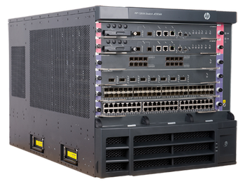 HP 12504 AC Switch Chassis Switch Managed Rack-mountable HP 12504 AC Switch Chassis Switch Managed Rack-mountable