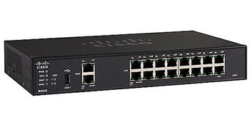 Cisco RV345 Ethernet LAN Black wired router Cisco RV345 Ethernet LAN Black wired router