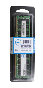 SNP1R8CRC/16G - Dell 16GB (1X16GB) 2133MHz PC4-17000 CL15 2RX4 ECC Registered 1.2V DDR4 SDRAM 288-Pin RDIMM Dell Memory Module for workstati