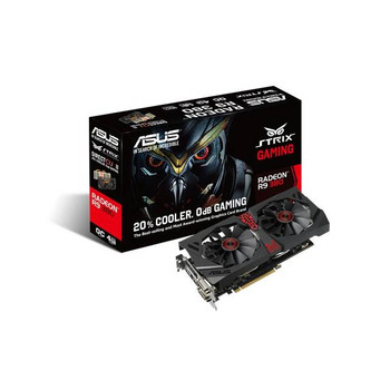 Asus STRIX AMD Radeon R9 380 OC 4GB GDDR5 2DVI/HDMI/DisplayPort PCI-Express Video Card Asus STRIX AMD Radeon R9 380 OC 4GB GDDR5 2DVI/HDMI/DisplayPort PCI-Express Video Card