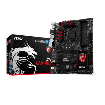 MSI Z97-GAMING 5 LGA1150/ Intel Z97/ DDR3/ 3-Way CrossFireX & 2-Way SLI/ SATA3&USB3.0/ A&GbE/ ATX Motherboard MSI Z97-GAMING 5 LGA1150/ Intel Z97/ DDR3/ 3-Way CrossFireX & 2-Way SLI/ SATA3&USB3.0/ A&GbE/ ATX Motherboard