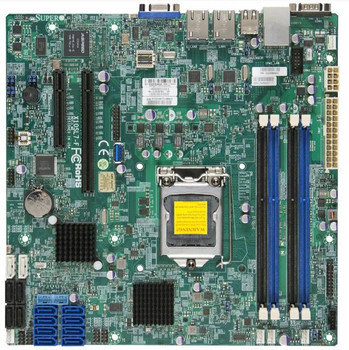 Supermicro X10SL7-F-O LGA1150/ Intel C222 PCH/ DDR3/ SATA3&SAS2&USB3.0/ V&2GbE/ MicroATX Server Motherboard Supermicro X10SL7-F-O LGA1150/ Intel C222 PCH/ DDR3/ SATA3&SAS2&USB3.0/ V&2GbE/ MicroATX Server Motherboard