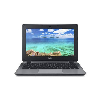 Acer Chromebook C730E-C555 11.6 inch Intel Celeron N2840 2.16GHz/ 4GB DDR3L/ 16GB SSD/ USB3.0/ Chrome Notebook (Gray)