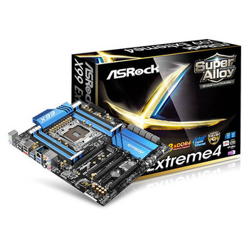 ASRock X99 EXTREME4 LGA2011-v3/ Intel X99/ DDR4/ Quad CrossFireX & Quad SLI/ SATA3&USB3.0/ M.2/ A&GbE/ ATX Motherboard ASRock X99 EXTREME4 LGA2011-v3/ Intel X99/ DDR4/ Quad CrossFireX & Quad SLI/ SATA3&USB3.0/ M.2/ A&GbE/ ATX Motherboard