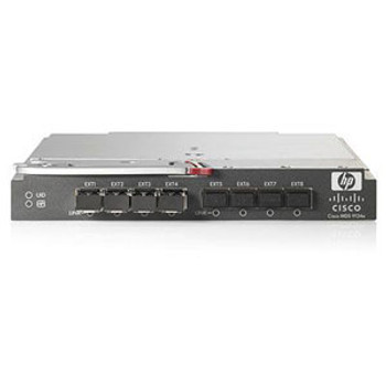 AG642A - HP MDS 9124e Fabric Switch 24 Ports 4Gb Fibre Channel + 4 x SFP (empty) + 4 x SFP Rackmountable AG642A - HP MDS 9124e Fabric Switch 24 Ports 4Gb Fibre Channel + 4 x SFP (empty) + 4 x SFP Rackmountable