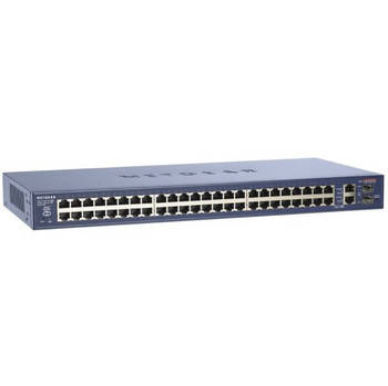 Netgear FS750T2NA 48-Port 10/100 Smart Switch with 2 Gigabit-Ports Netgear FS750T2NA 48-Port 10/100 Smart Switch with 2 Gigabit-Ports