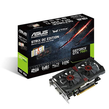 Asus NVIDIA GeForce GT 750 Ti OC 2GB GDDR5 DisplayPort/DVI/HDMI PCI-Express Video Card Asus NVIDIA GeForce GT 750 Ti OC 2GB GDDR5 DisplayPort/DVI/HDMI PCI-Express Video Card