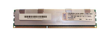 43X5071 - IBM 16GB(1X16GB)1066MHz PC3-8500 240-Pin Quad Rank X4 CL7 1.5V ECC Registered DDR3 SDRAM LP RDIMM IBM Memory for SYSTE 43X5071 - IBM 16GB(1X16GB)1066MHz PC3-8500 240-Pin Quad Rank X4 CL7 1.5V ECC Registered DDR3 SDRAM LP RDIMM IBM Memory for SYSTE