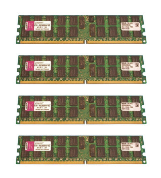KTH-RX3600K4/16G - Kingston 16GB Kit (4 x 4GB) PC2-4200 DDR2-533MHz ECC Registered CL4 240-Pin DIMM Memory (Kit of 4) for HP/Compaq KTH-RX3600K4/16G - Kingston 16GB Kit (4 x 4GB) PC2-4200 DDR2-533MHz ECC Registered CL4 240-Pin DIMM Memory (Kit of 4) for HP/Compaq