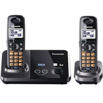KX-TG9322T - Panasonic KX-TG9322T Cordless Phone 1.90 GHz DECT 6.0 Metallic Black 2 x Phone Line 1 x Handset Caller ID Speakerphone Backlight (Refurbishe KX-TG9322T - Panasonic KX-TG9322T Cordless Phone 1.90 GHz DECT 6.0 Metallic Black 2 x Phone Line 1 x Handset Caller ID Speakerphone Backlight (Refurbishe