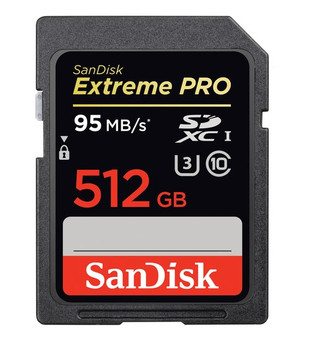 Sandisk 512GB Extreme PRO SDXC 512GB SDXC UHS-I Class 10 memory card Sandisk 512GB Extreme PRO SDXC 512GB SDXC UHS-I Class 10 memory card