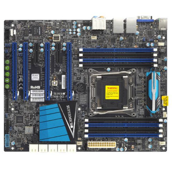 Supermicro C7X99-OCE-O LGA2011/ Intel X99/ DDR4/ 4-Way SLI/ SATA3&USB3.0/ A&2GbE/ ATX Server Motherboard