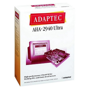 989000 - Adaptec 2940U Ultra Host Adapter - 20MBps - 1 x 50-pin HD - External 1 x 50-pin Ultra SCSI - SCSI Internal 989000 - Adaptec 2940U Ultra Host Adapter - 20MBps - 1 x 50-pin HD - External 1 x 50-pin Ultra SCSI - SCSI Internal
