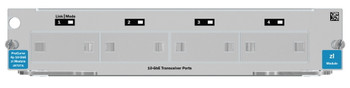 J8707A#ABB - HP ProCurve 5400zl 4-Port 10-Gbase-X2 XFP Local Connection Module (LCM) Switch Expansion Module (Refurbished)