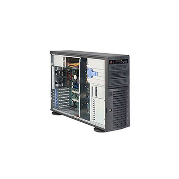 Supermicro CSE-743T-500B 500W 4U Tower/Rackmount Server Chassis (Black) Supermicro CSE-743T-500B 500W 4U Tower/Rackmount Server Chassis (Black)